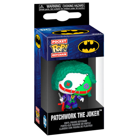 Pocket POP Nyckelring DC Comics Patchwork Joker
