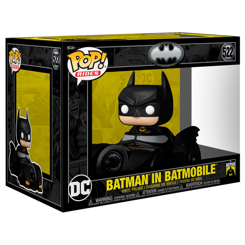 POP Figur Rides Deluxe DC Comics Batman i Batmobilen