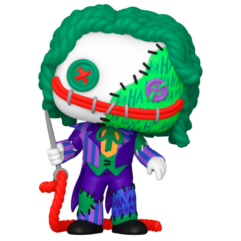 Figura POP DC Comics Patchwork Joker 9cm
