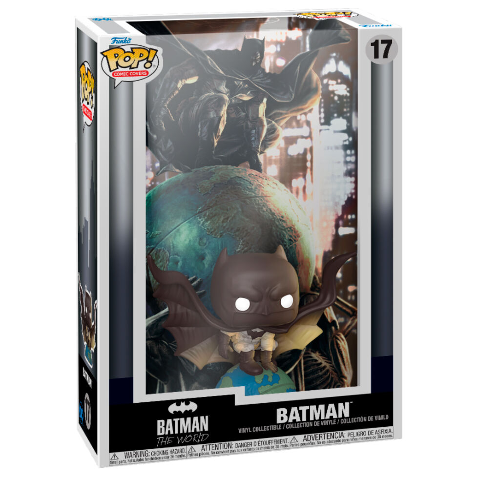 POP Figur Comic Cover DC Comics Batman The World