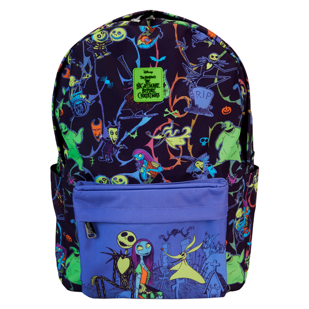 Loungefly Disney Nightmare Before Christmas Nylon Ryggsäck 43 cm