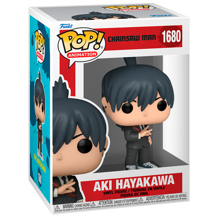 Funko POP Chainsaw Man Aki Hayakawa Figur
