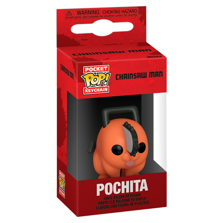 Pocket POP Nyckelring Chainsaw Man Pochita