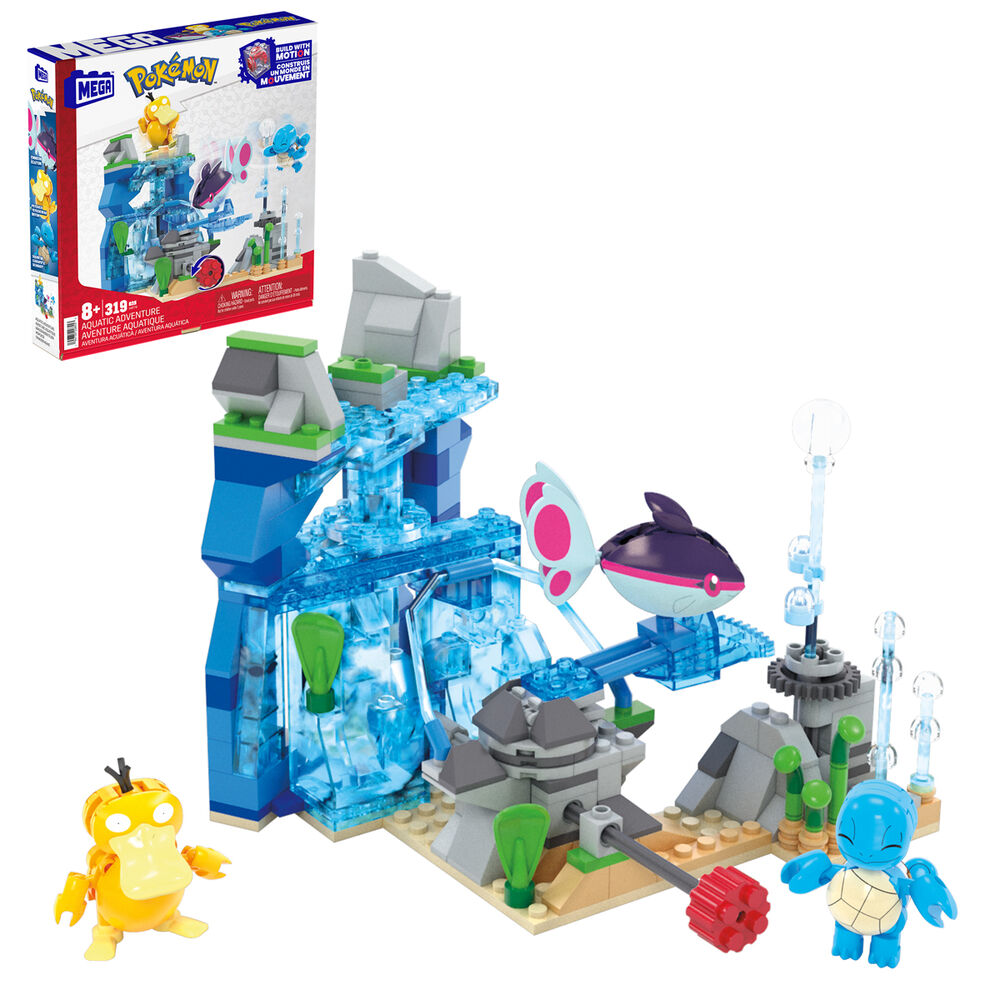 Pokemon Aquatic Adventure MEGA Construx – Roligt och Utmanande Spel för Barn