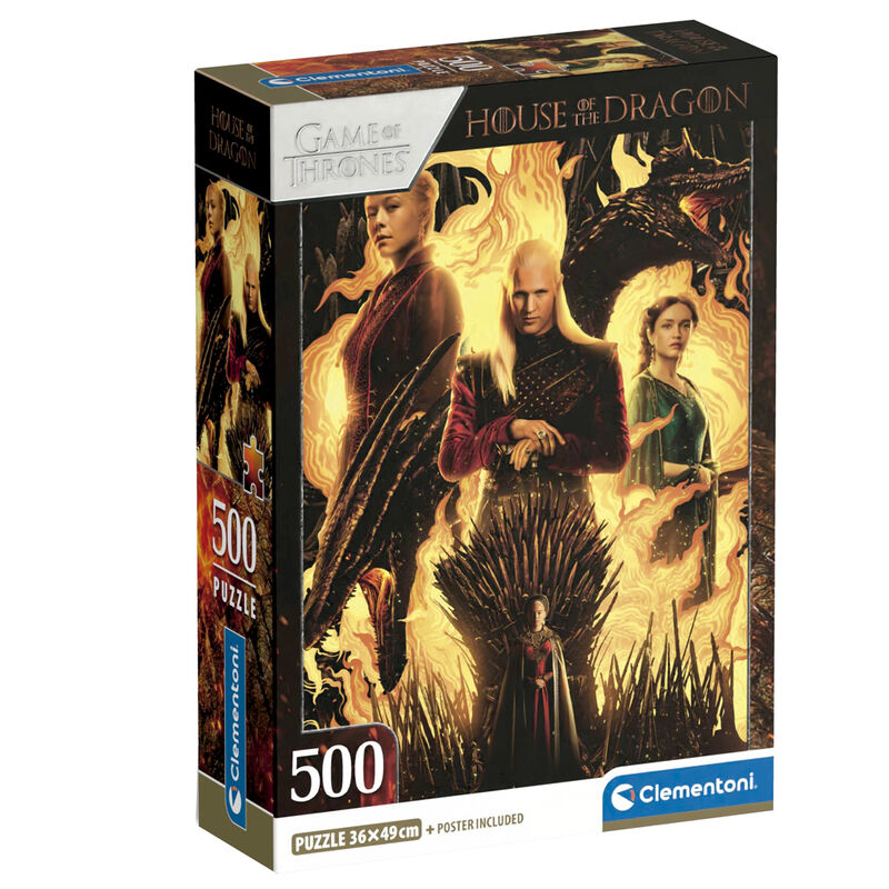 House of the Dragon Pussel 500 Bitar