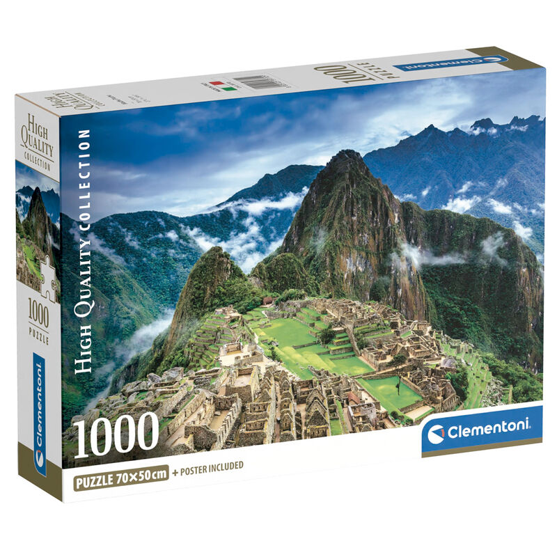 Machu Picchu Pussel 1000 Bitar - Upptäck Inka-Civilisationens Underverk