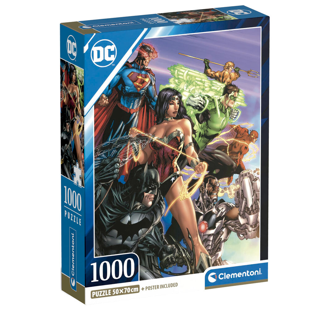 DC Comics Pussel 1000 Bitar - Fantastisk Underhållning för alla Fans