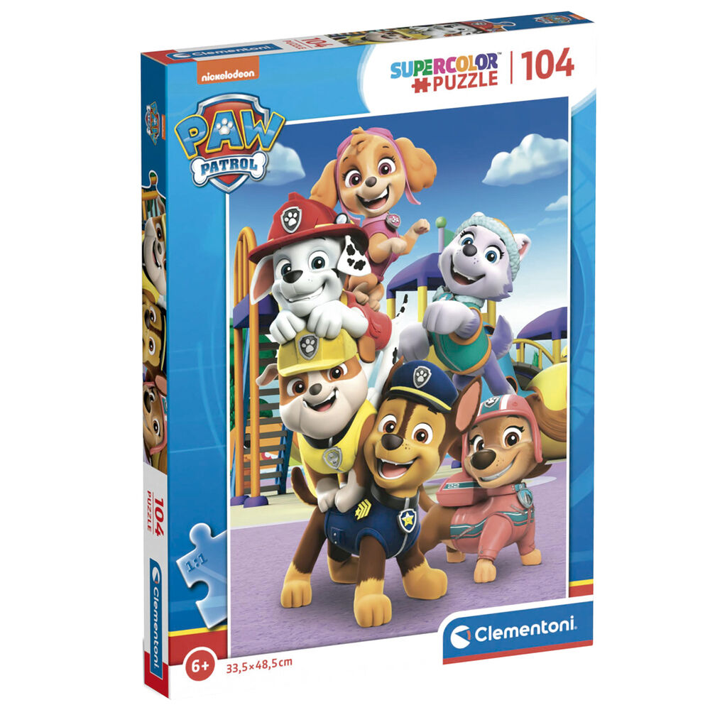 Paw Patrol Super Puzzle 104 Bitar