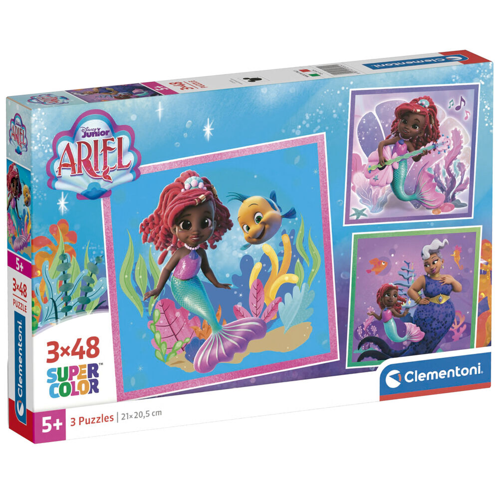 Disney Ariel Pussel 3x48 Bitar