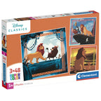 Disney Lejonkungen pussel 3x48 bitar