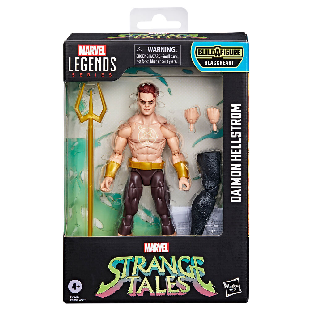 BuildAfigure. Blackheart. Size: 15cm. Articulated figure. Contains accessories.