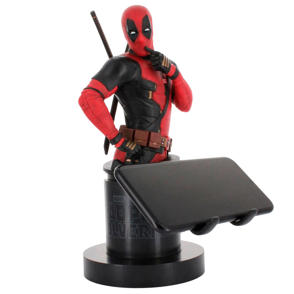 Marvel Deadpool 3 Figur med Klämfäste 21cm - Cable Guy