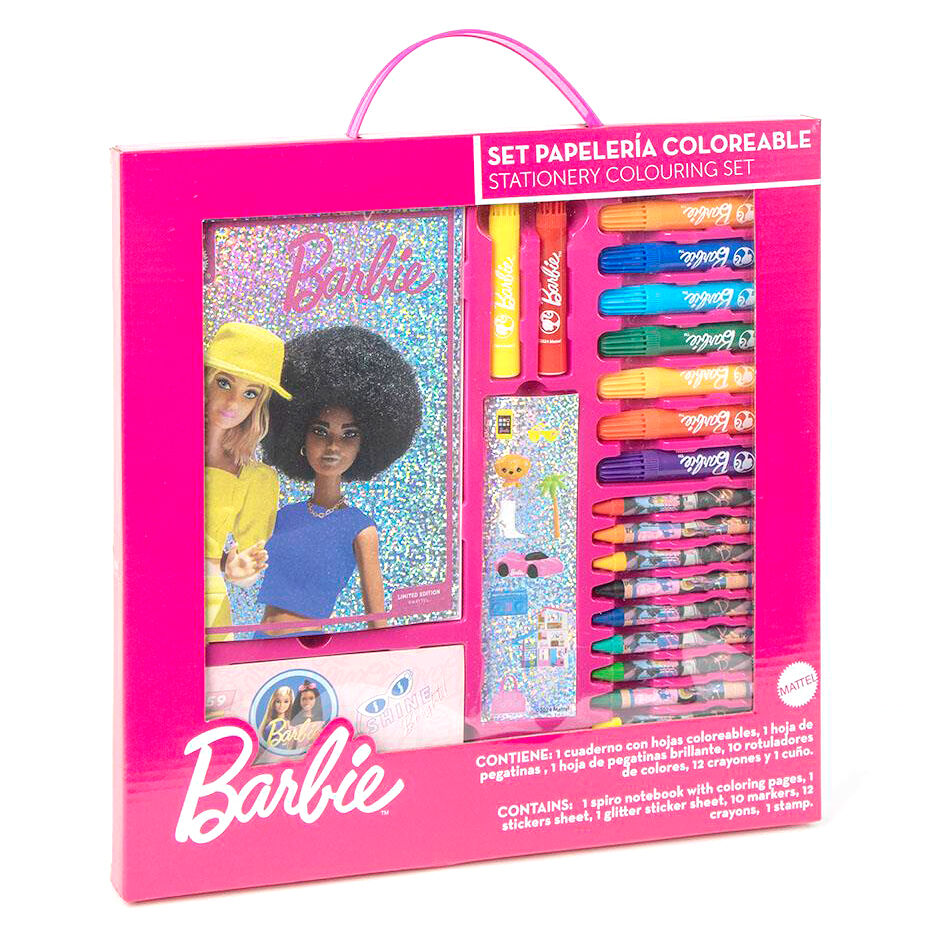 Barbie Färgläggningsset för Stationery