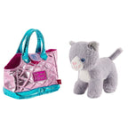 Handväska + Gosedjur Rosa Coco 28 cm
