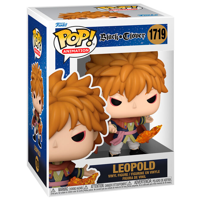 Funko POP Black Clover Leopold Figur