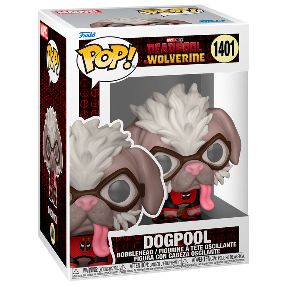 Funko POP Marvel Deadpool & Wolverine Dogpool Figur