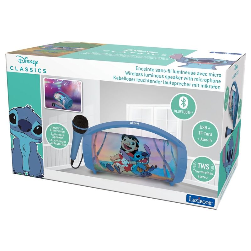 Disney Stitch Bluetooth-högtalare med mikrofon