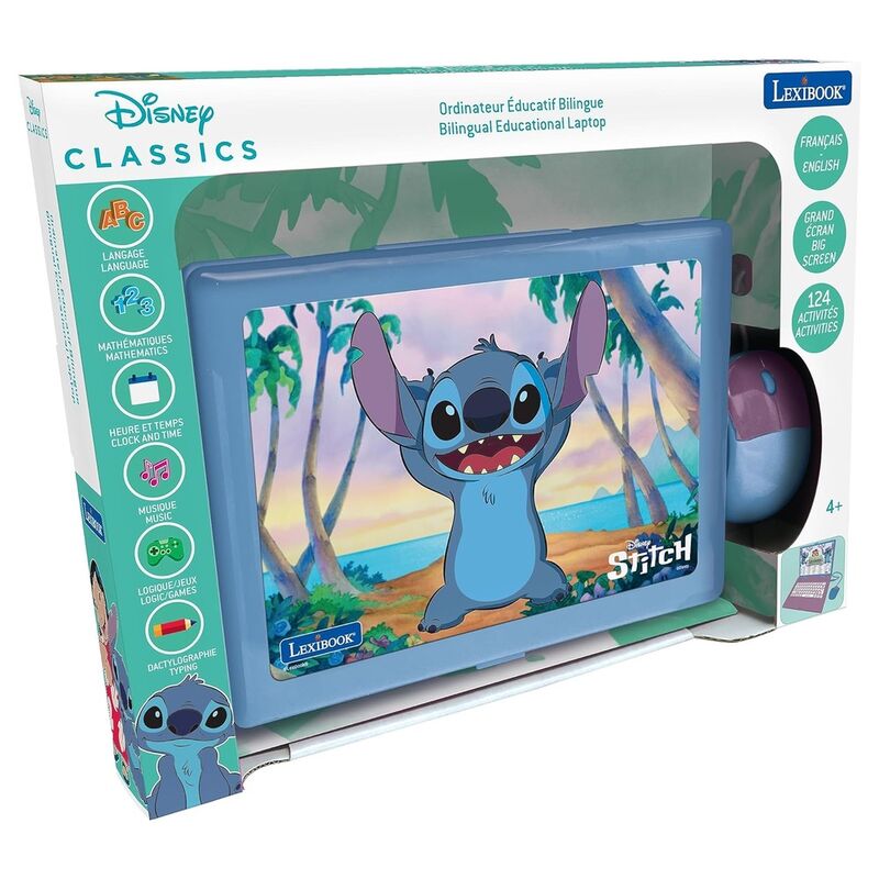 Disney Stitch Bilingual Lärande Dator