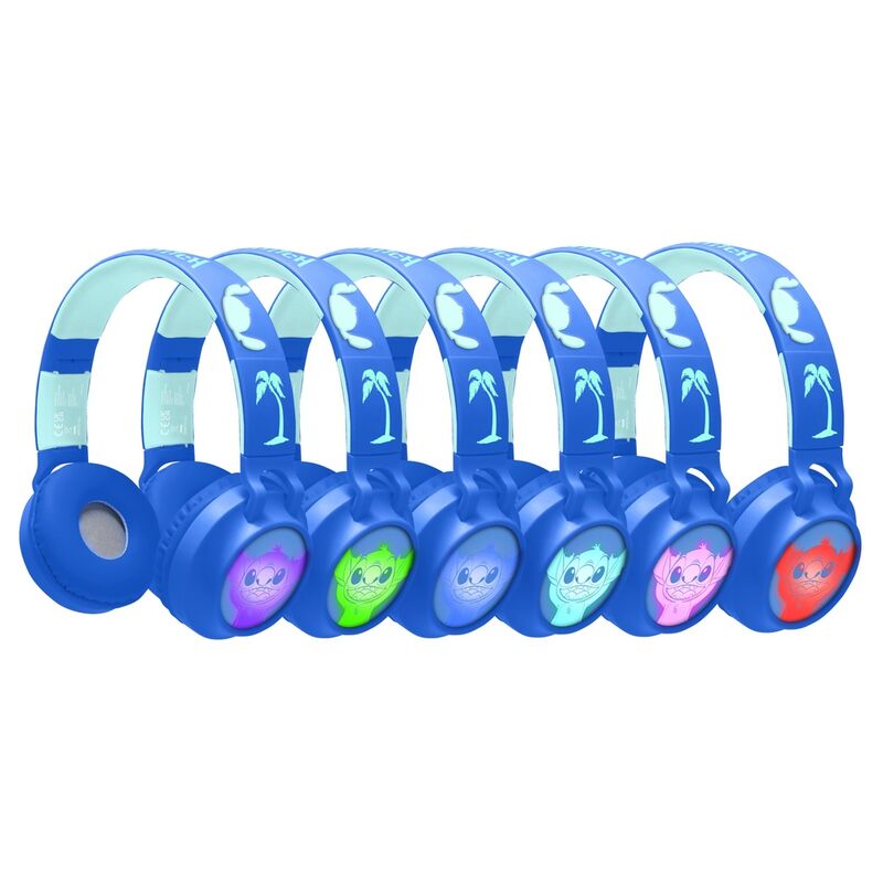 Disney Stitch Luminous Bluetooth Trådlösa Hörlurar