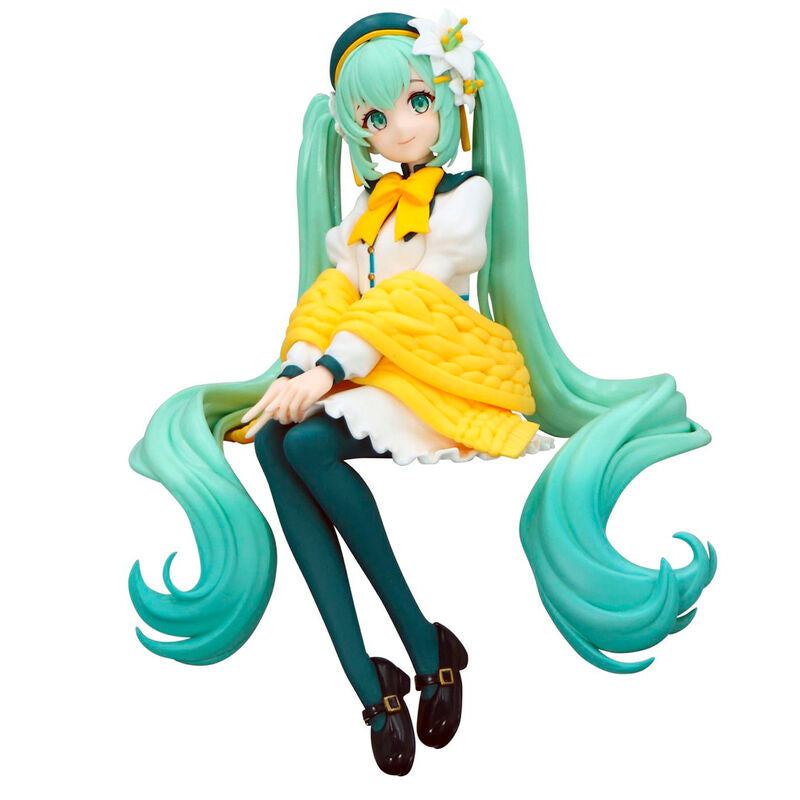 Hatsune Miku Flower Fairy Lily White Noodle Stopper 14cm