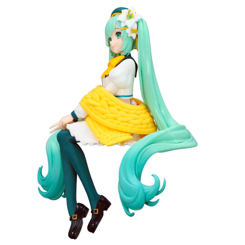 Hatsune Miku Flower Fairy Lily White Noodle Stopper 14cm