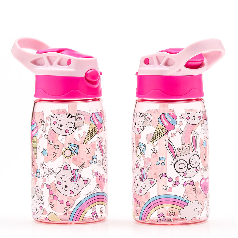 Water Revolution Tritan Kattflaska 500ml - Hållbar och Praktisk