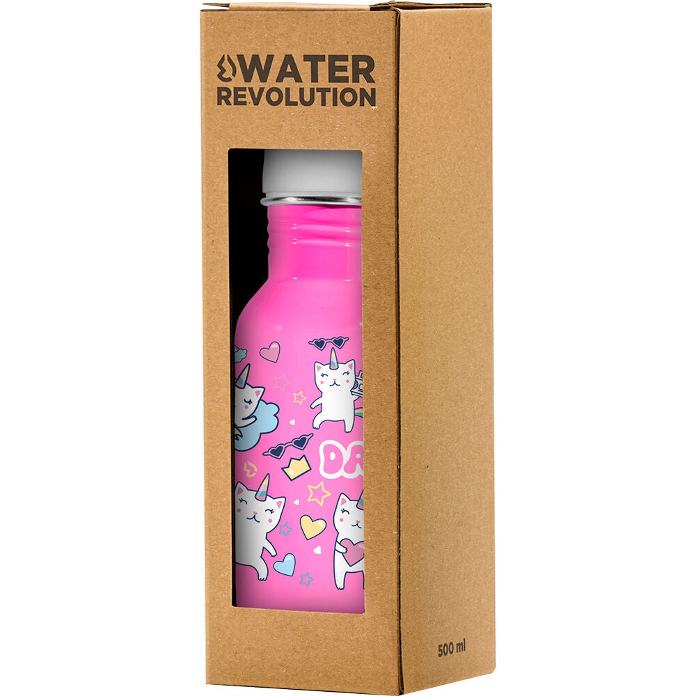 Water Revolution Dancing Cats rostfri stålförpackning 500ml