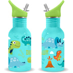 Water Revolution Dino rostfri stålflaska 500ml