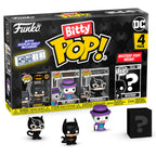 Blister 4 figurer Bitty POP DC Comics Batman 85-årsjubileum