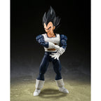 Dragon Ball Z Vegeta Old Battle Clothes S.H. Figuarts Figur 14cm
