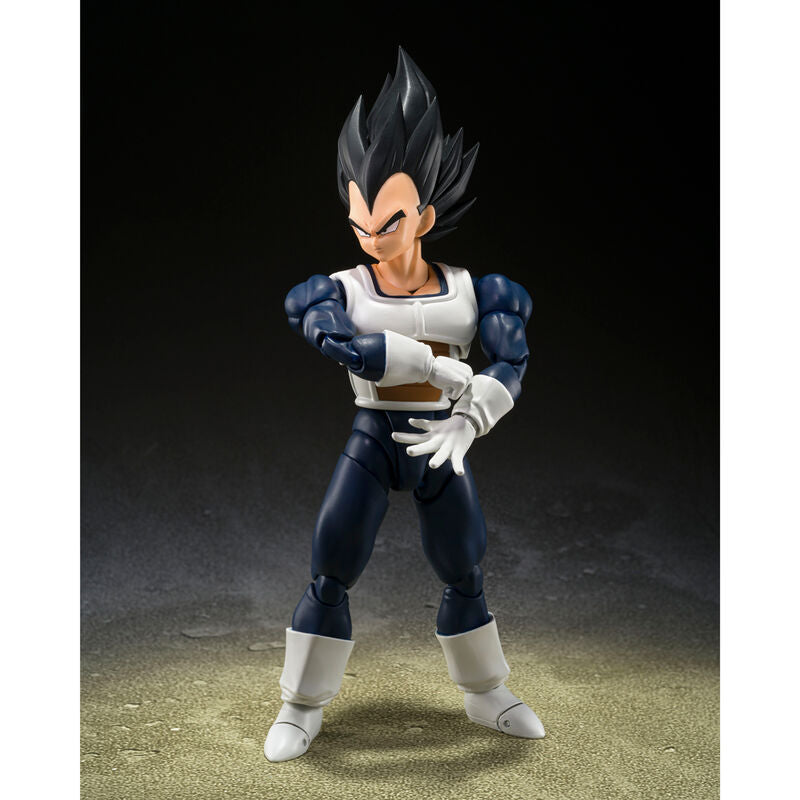 Dragon Ball Z Vegeta Old Battle Clothes S.H. Figuarts Figur 14cm