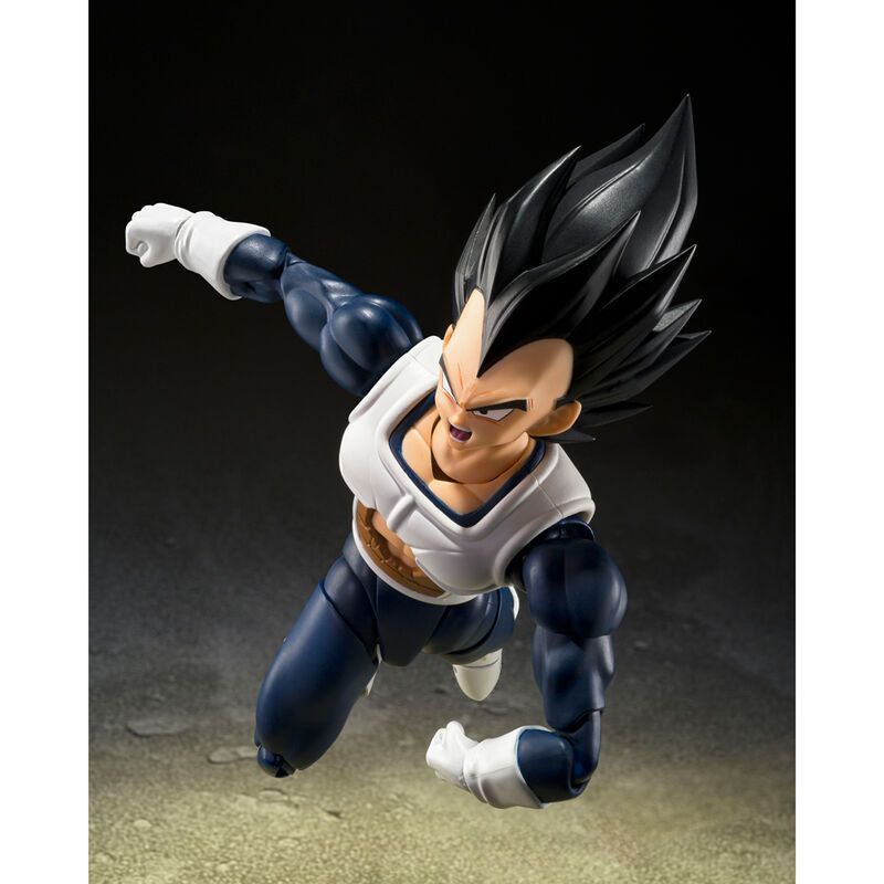 Dragon Ball Z Vegeta Old Battle Clothes S.H. Figuarts Figur 14cm