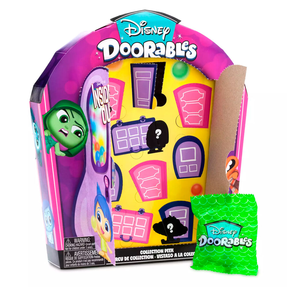 Doorables Disney Pixar Inside Out 2-pack med 9 Figurer - 4cm