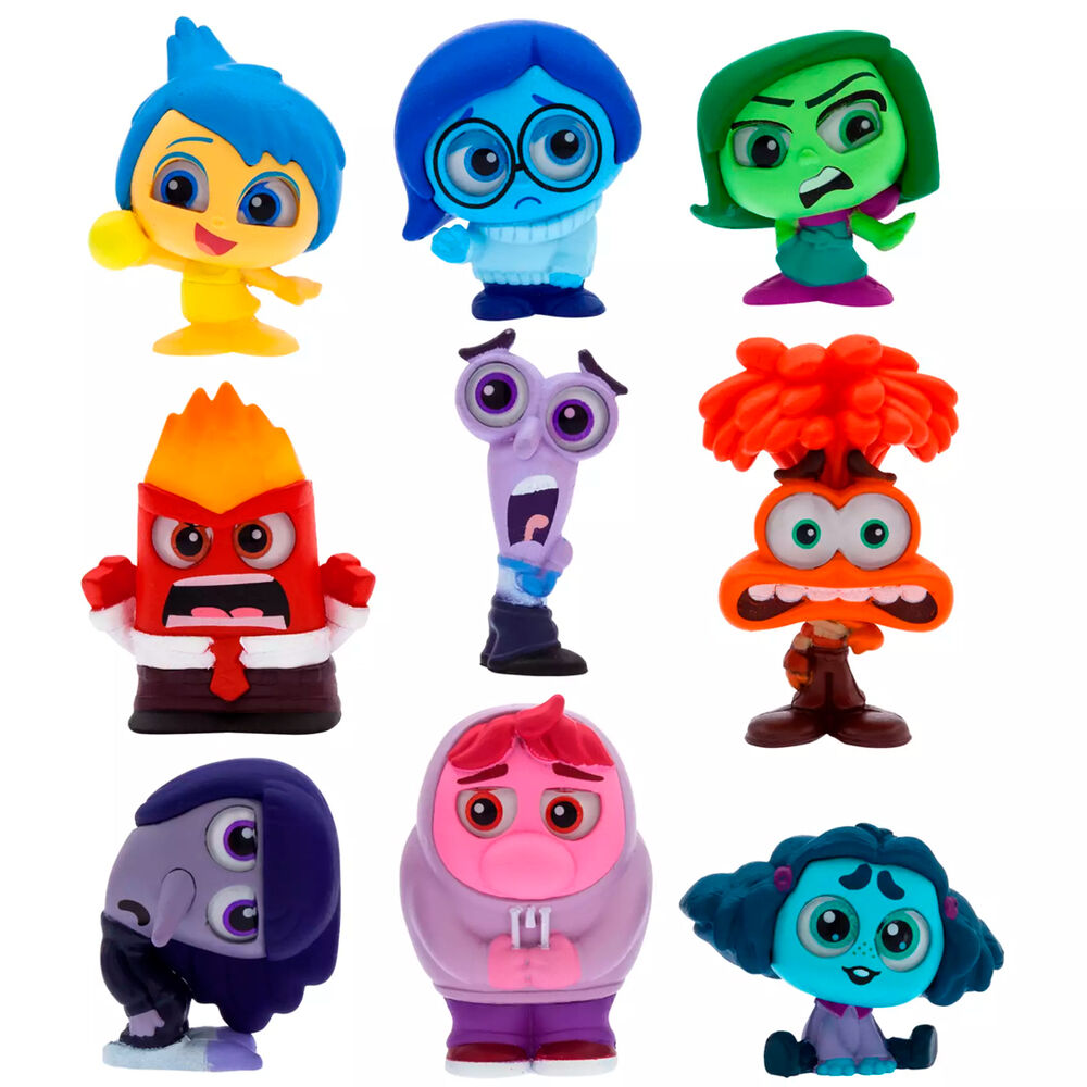 Doorables Disney Pixar Inside Out 2-pack med 9 Figurer - 4cm