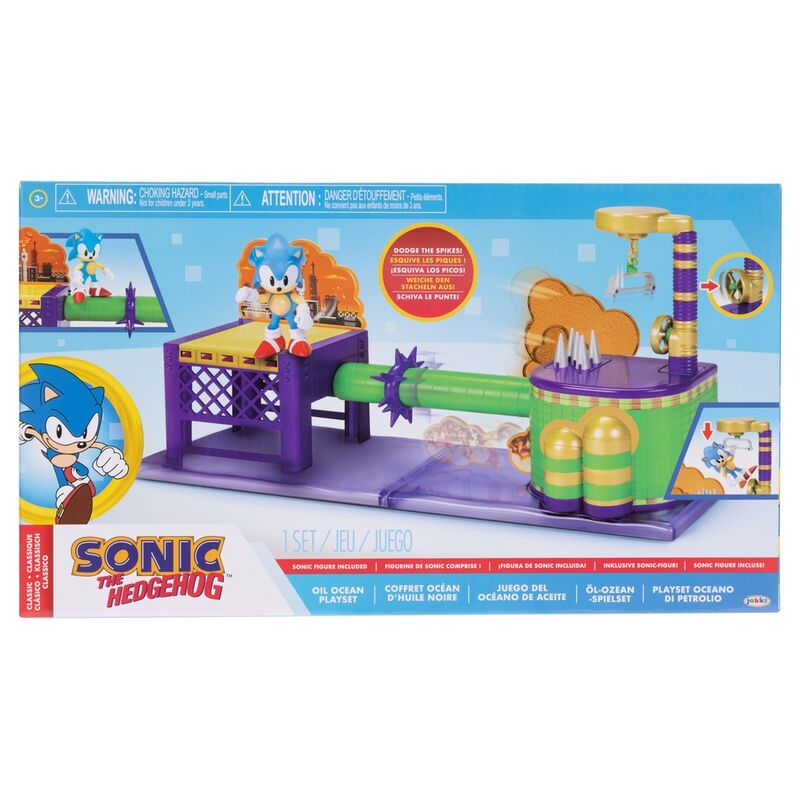 Sonic the Hedgehog Oil Ocean Playset - 6cm