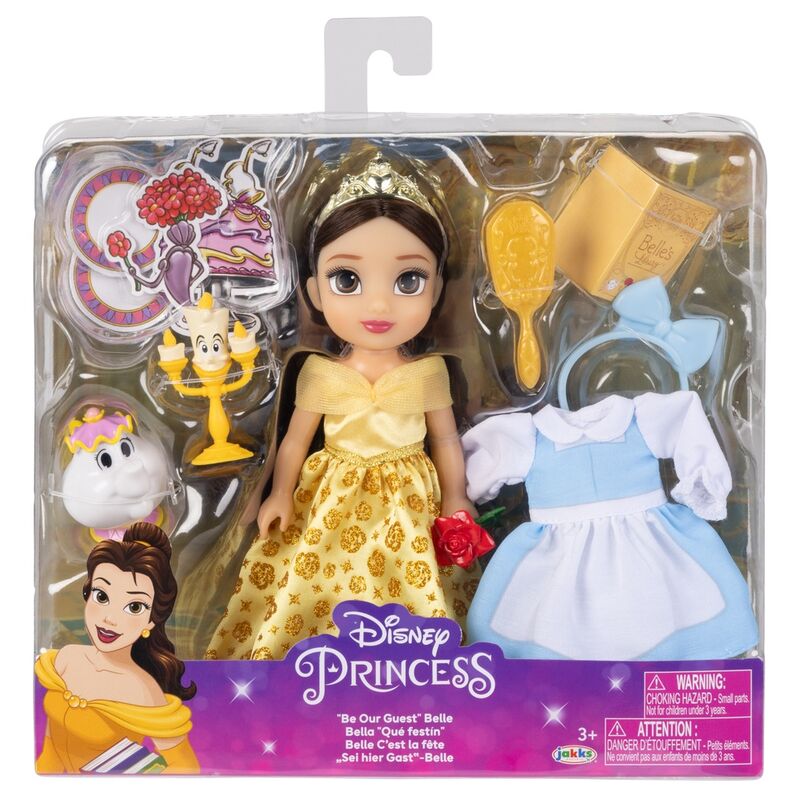 Disney Skönheten och Odjuret Belle Docka 15cm