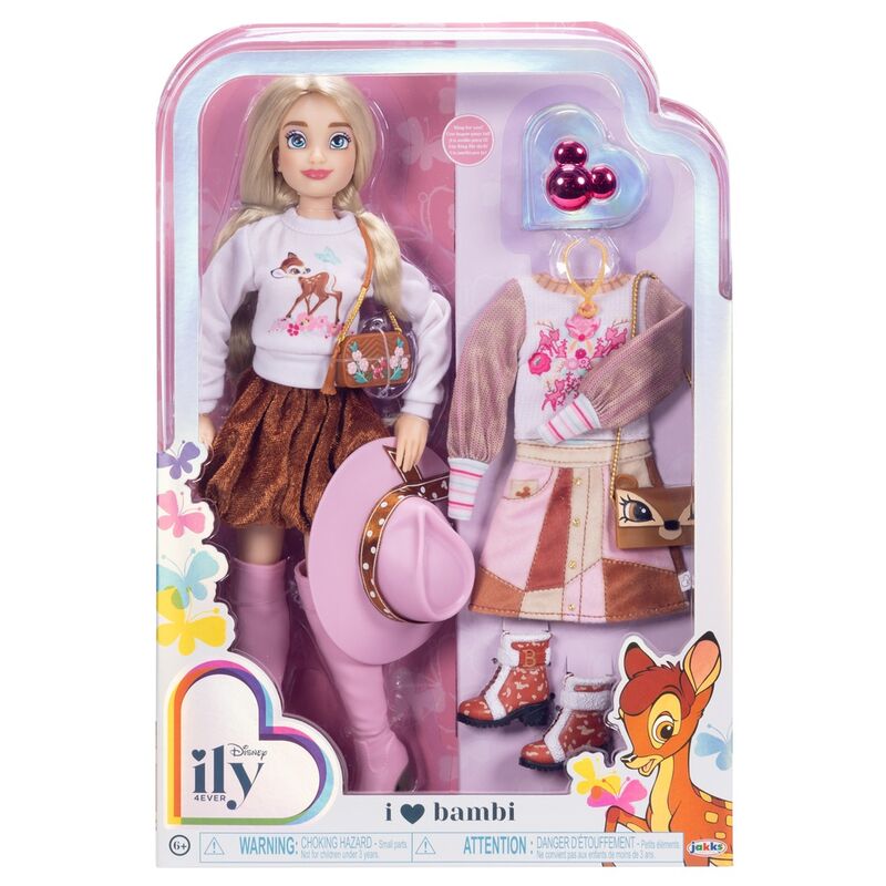 Disney Bambi Ily 4Ever Mode Docka 28 cm