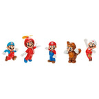 Super Mario Bros 5 Figurer Blister 6 cm