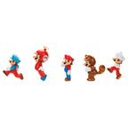 Super Mario Bros 5 Figurer Blister 6 cm