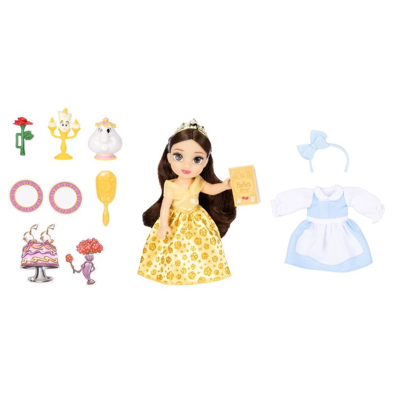Disney Skönheten och Odjuret Belle Docka 15cm