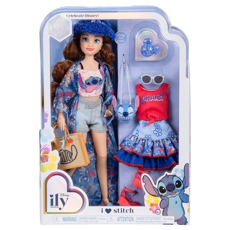Disney Stitch ILY 4Ever Mode docka 28cm