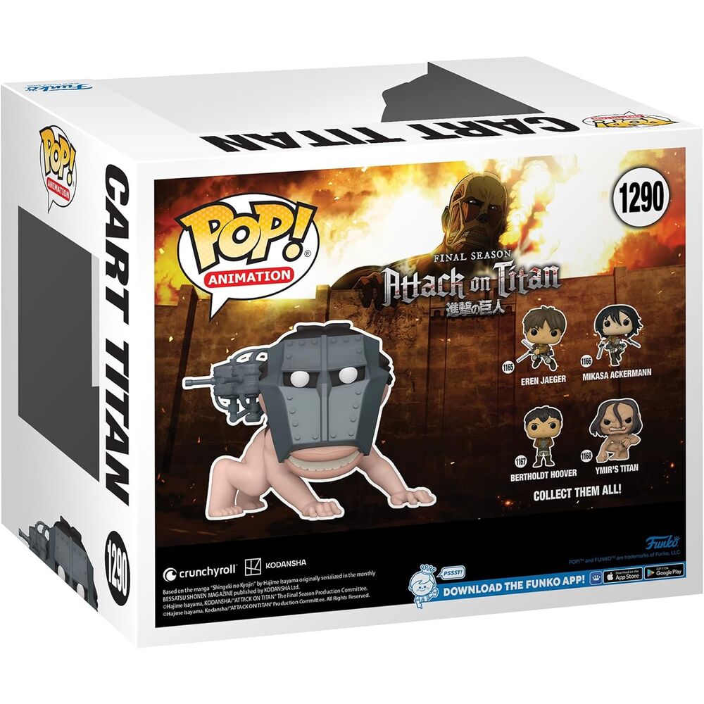 POP Figur Super Attack On Titan Cart Titan Exklusiv