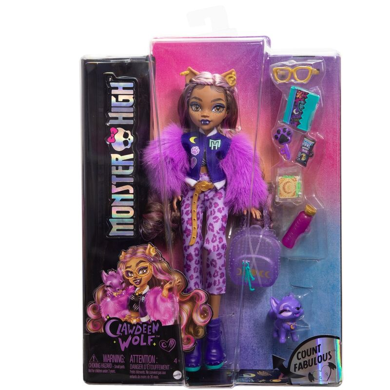 Monster High Clawdeen Wolf-docka