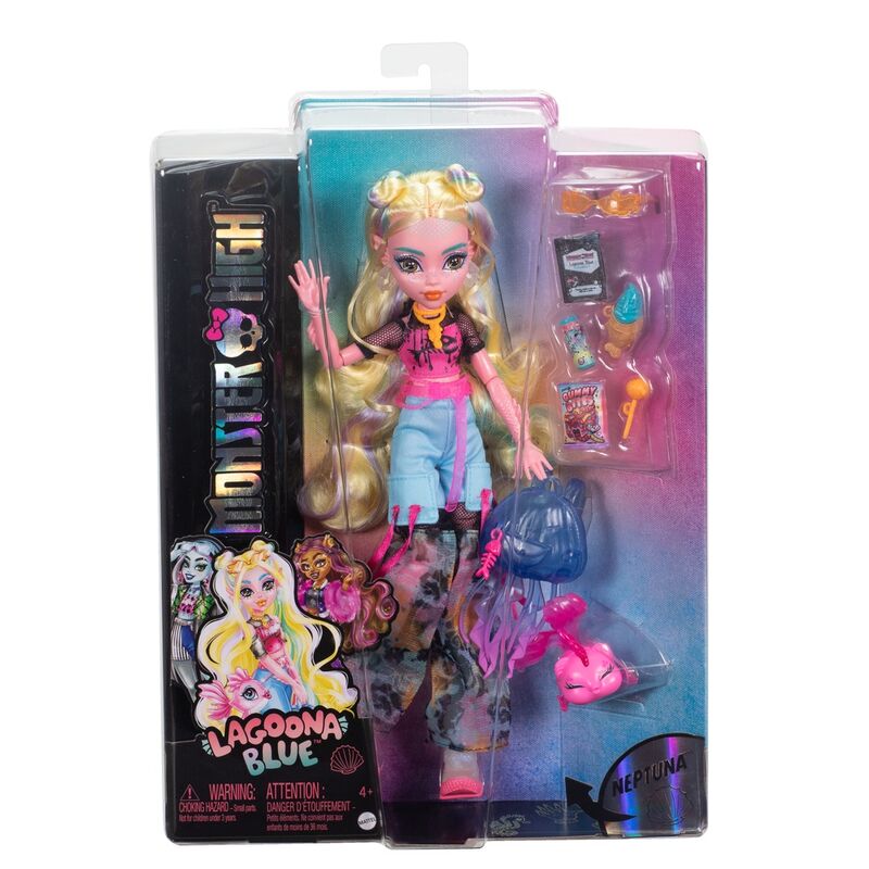 Monster High Lagoona Blue docka