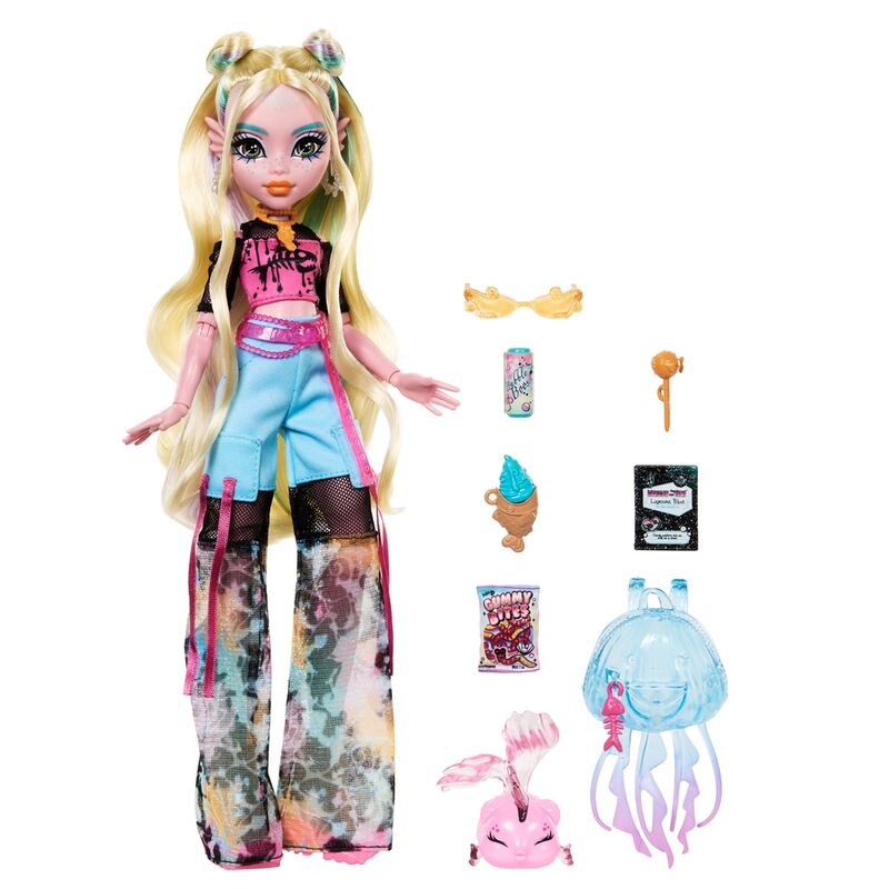 Monster High Lagoona Blue docka