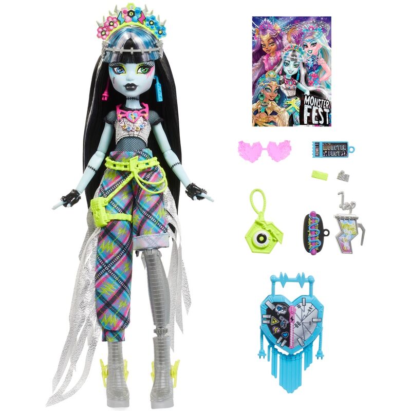 Monster High Monster Party Frankie Stein Docka