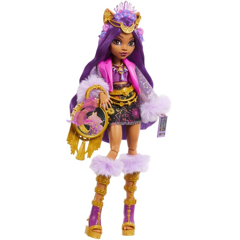 Monster High Monster Party Clawdeen Wolf-docka