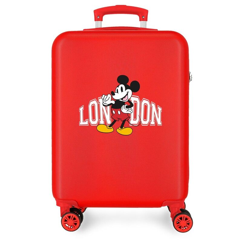 Disney Mickey Trip to London ABS Ryggsäck med Hjul suitcase 55cm