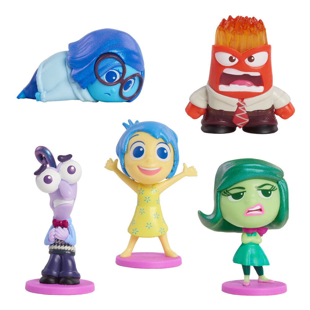 Disney Pixar Inside Out 2-pack med 5 figurer