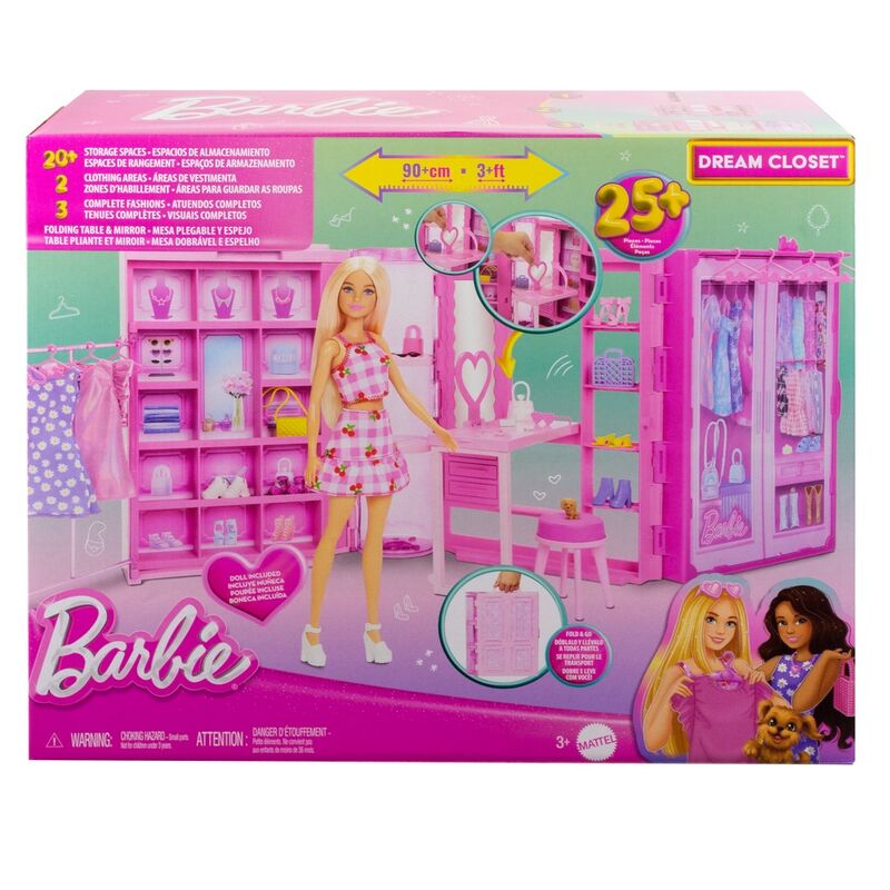 Barbie Dream Closet docka